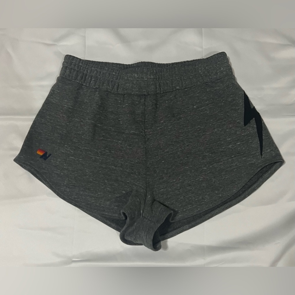 Aviator Nation Dark Gray Women's Athletic Shorts